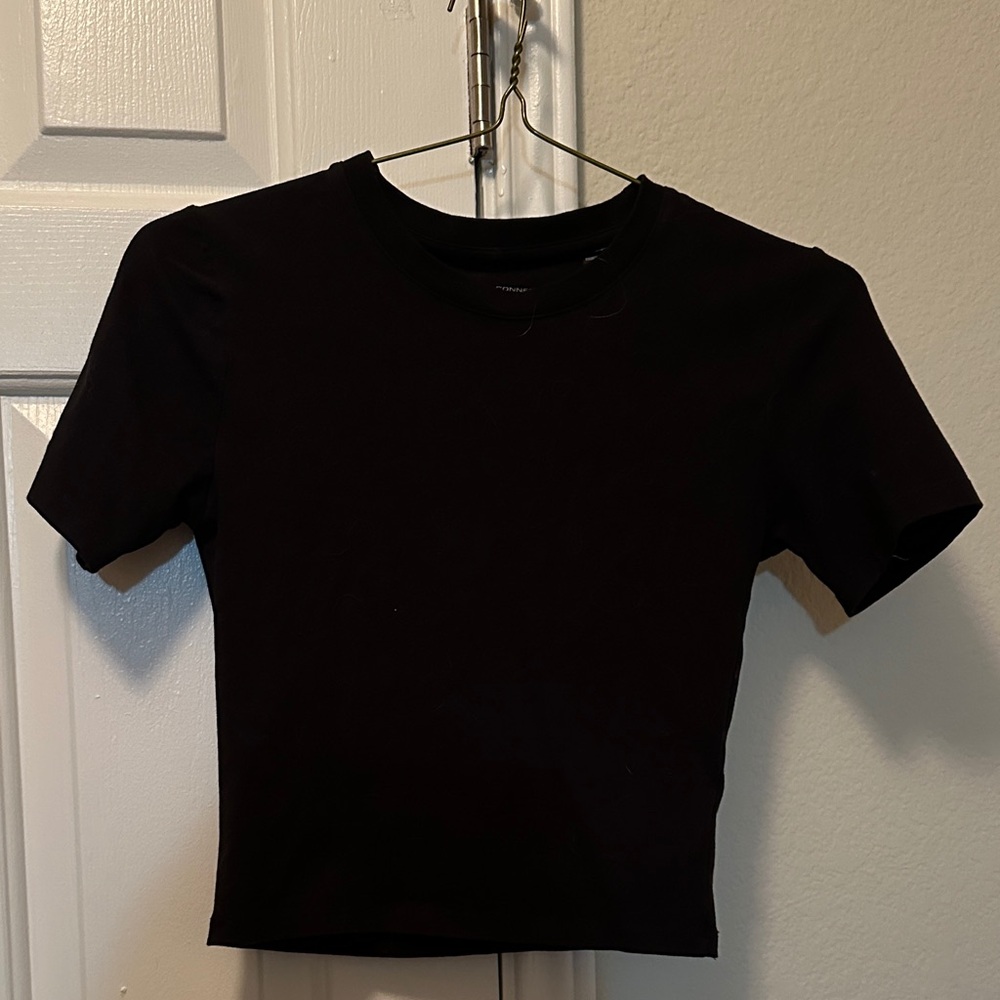 French Connection Black Tee